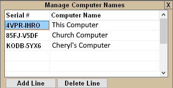 Computer Names