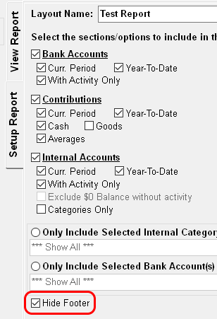 Nazarene Treasury System