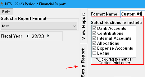 Nazarene Treasury System